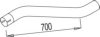 SCANI 357266 Exhaust Pipe